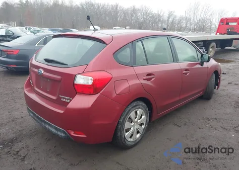 2015 Subaru Impreza 2.0I из США, поврежденный, VIN JF1GPAA69FH205836